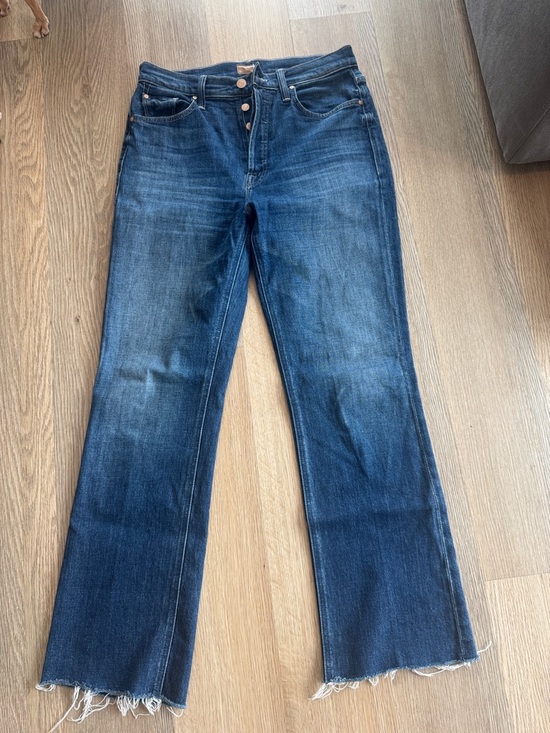 MOTHER Denim - MOTHER The Tripper Ankle Fray
